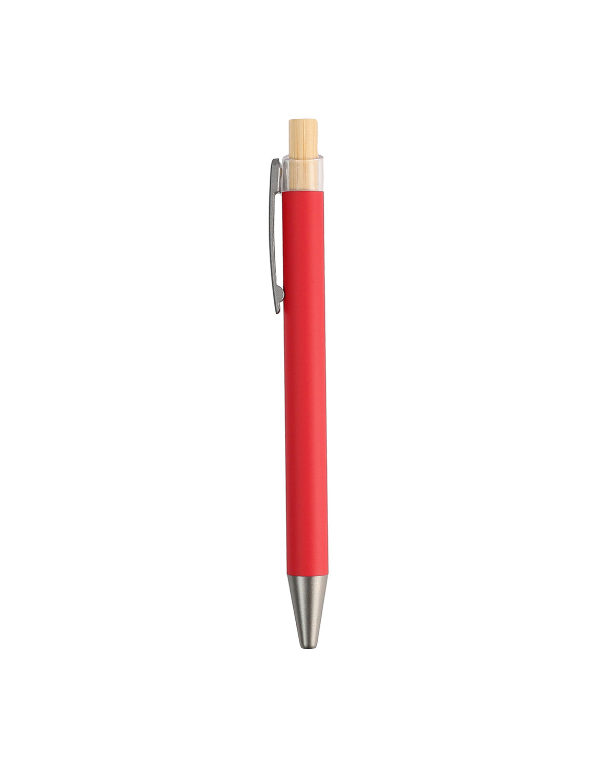 KEEN - Metal Ball Pen with Bamboo Button